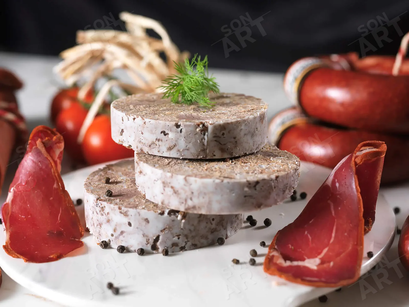 Birleşim Sucukları — Gıda & Şarküteri fotoğraf çekimi
