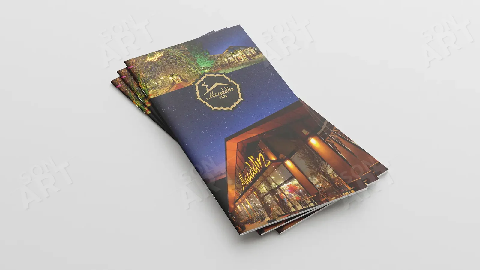 Alaaddin Cafe menü kapağı